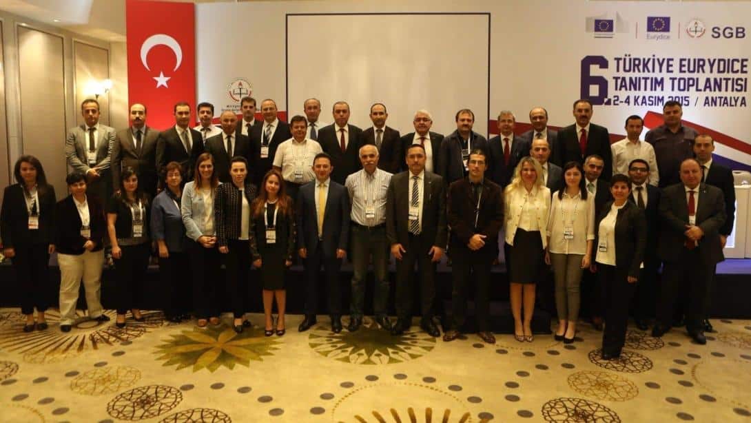 6. Eurydice ve Eurypedia Tanıtım Toplantısı Antalya'da Gerçekleştirildi